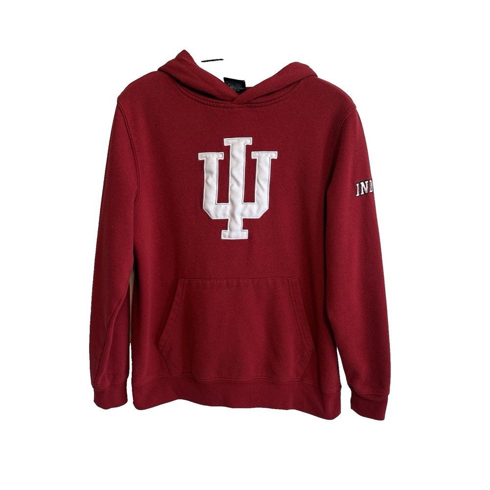 Youth Boys IU Hoodie Sz Large 16-18 Sporty Activewear Athletic Casual Gorpcore